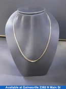 Chain - Yellow Gold 10k (.417) 2.3 grams 22 inch