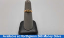 Women's Ring - Yellow Gold 18k (.750) 1.8 grams Size 6
