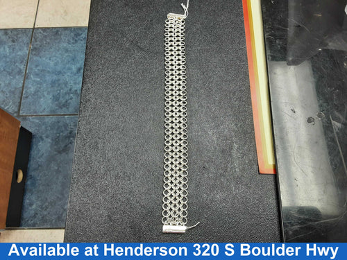 Cable Bracelet - Silver 25.2 grams 4 inch