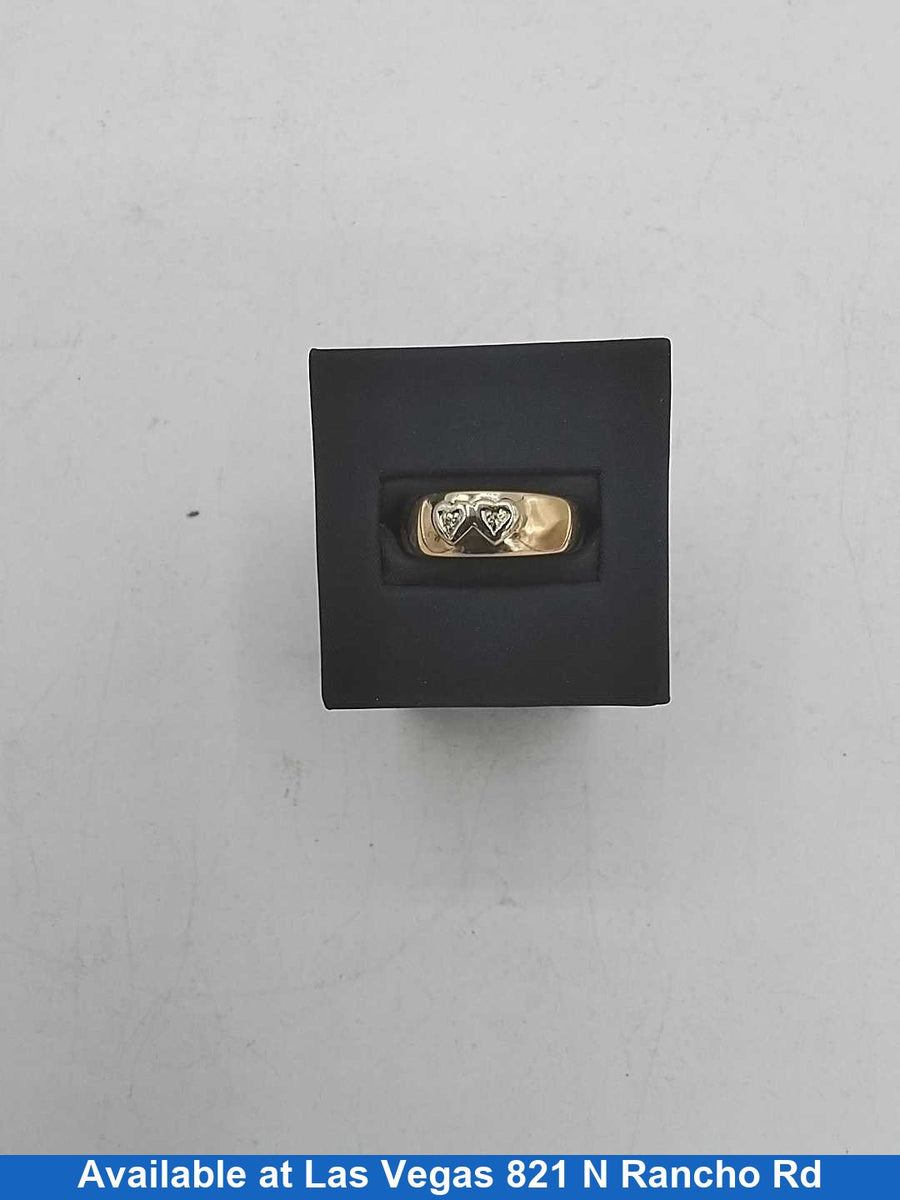 Women's Ring - Yellow Gold 14k (.585) 6.1 grams Size 8