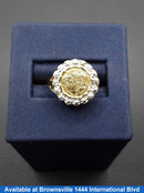 Women's Ring - Yellow Gold 10k (.417) 2.8 grams Size 5