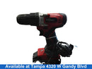 Hyper Tough Aq75034g Red Cordless Standard Drill