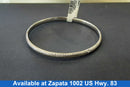 Bangle Bracelet - White Gold 14k (.585) 4.6 grams 6 inch