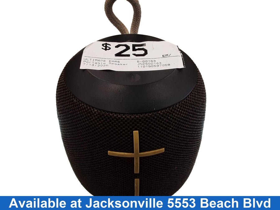 Ultimate Ears S-00163 Black Portable Speaker