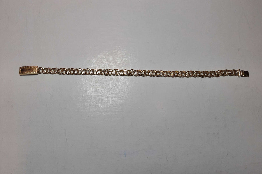 Bracelet - Yellow Gold 10k (.417) 9.7 grams 8 inch