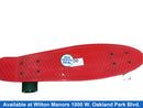 Rimable Red Skateboarding / Longboarding Equipment