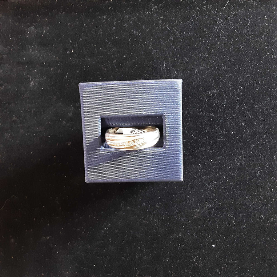 Ring - Wedding Band - Silver 5 grams Size 9
