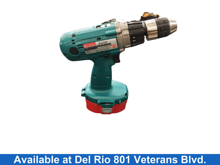 Makita 6343d Blue Cordless Standard Drill