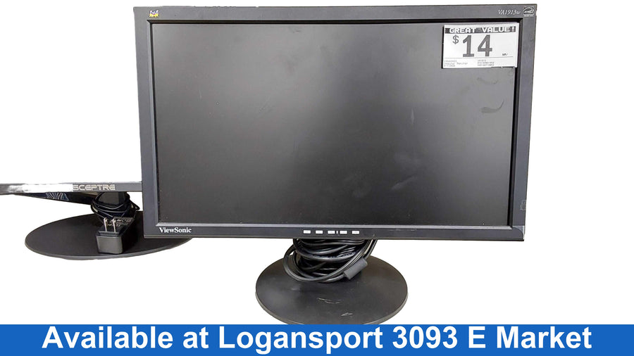 Viewsonic Va1913 Black Computer Monitor