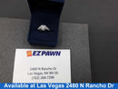 Women's Ring - White Gold 14k (.585) 3.2 grams Size 20