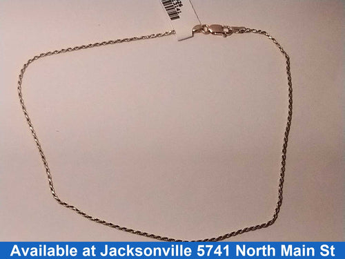Rope Bracelet - Yellow Gold 10k (.417) 1.6 grams 10 inch