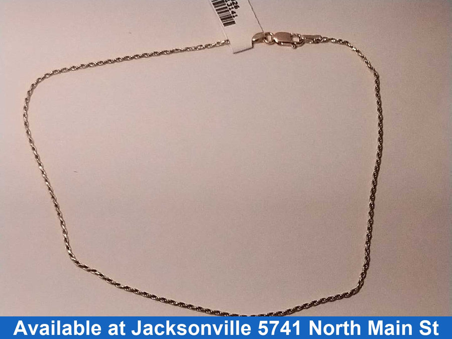 Rope Bracelet - Yellow Gold 10k (.417) 1.6 grams 10 inch