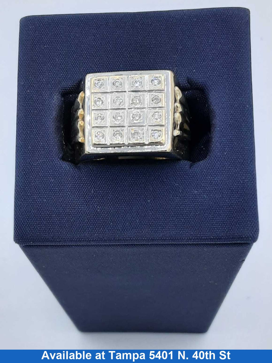 Men's Ring - Yellow Gold 14k (.585) 11 grams Size 11