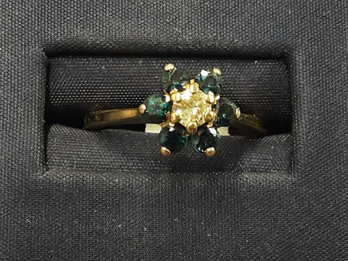 Women's Ring - Yellow Gold 14k (.585) 2.8 grams Size 9