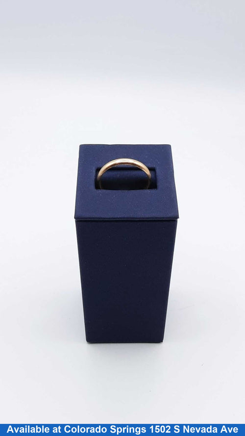 Ring - Wedding Band - Yellow Gold 14k (.585) 3.3 grams Size 10.5