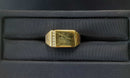 Men's Ring - Yellow Gold 10k (.417) 5 grams Size 7.5