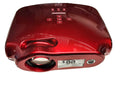 Crenova Red Home Media Projector
