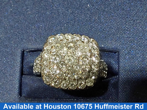 Women's Ring - White Gold 14k (.585) 7.1 grams Size 4
