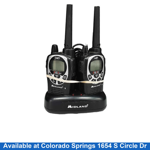 Midland Gxt Black Walkie Talkie
