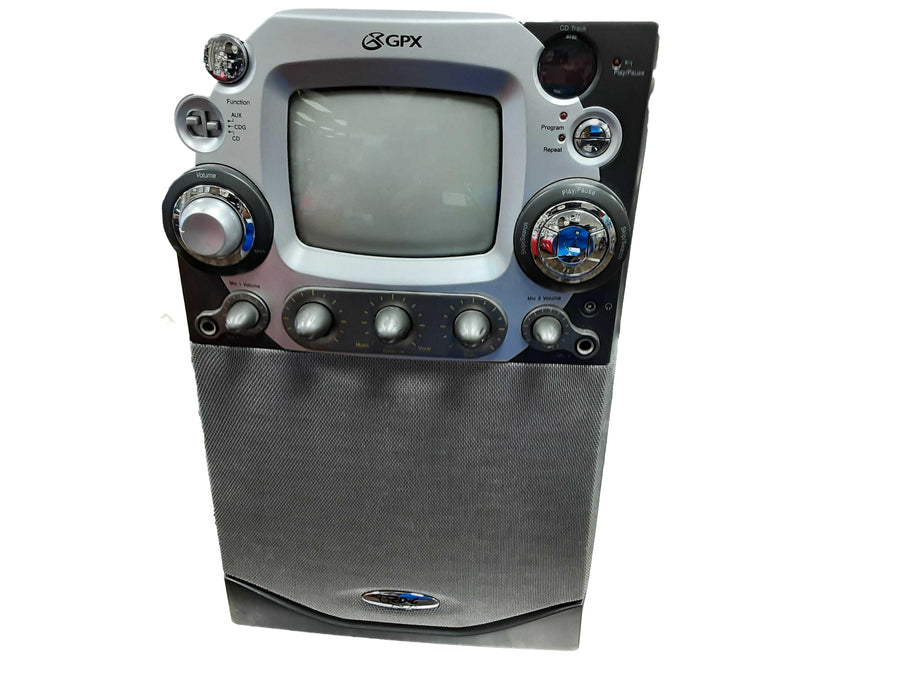 Gpx K2805 Gray Karaoke Machine