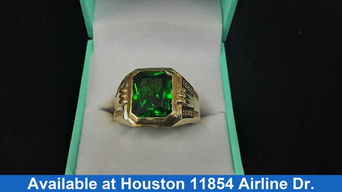 Men's Ring - Yellow Gold 10k (.417) 6.8 grams Size 13