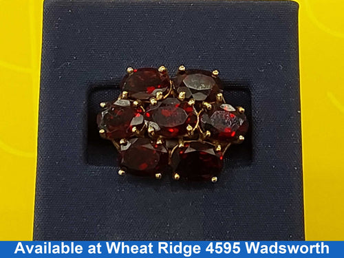 Women's Ring - Yellow Gold 10k (.417) 5.9 grams Size 5.5