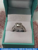 Women's Ring - White Gold 14k (.585) 5.2 grams Size 7