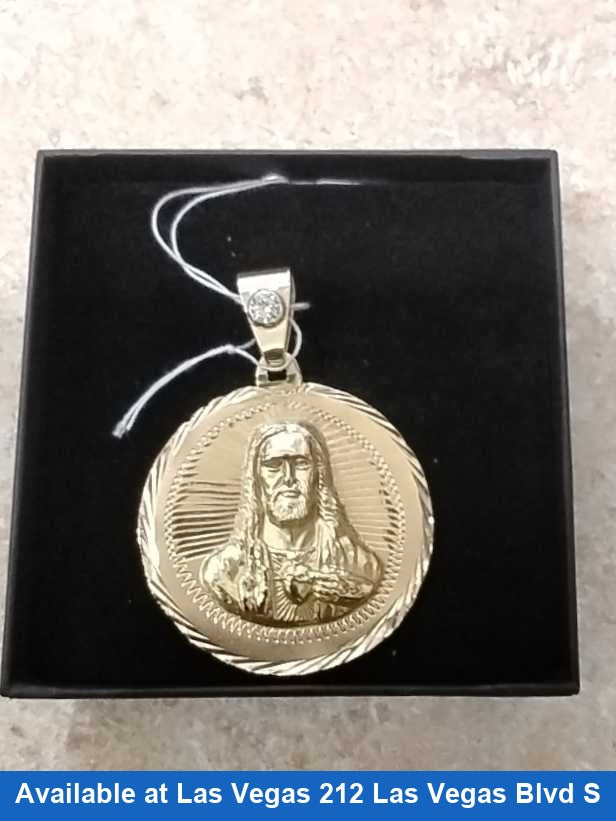 Religious Pendant - Yellow Gold 14k (.585) 20 grams
