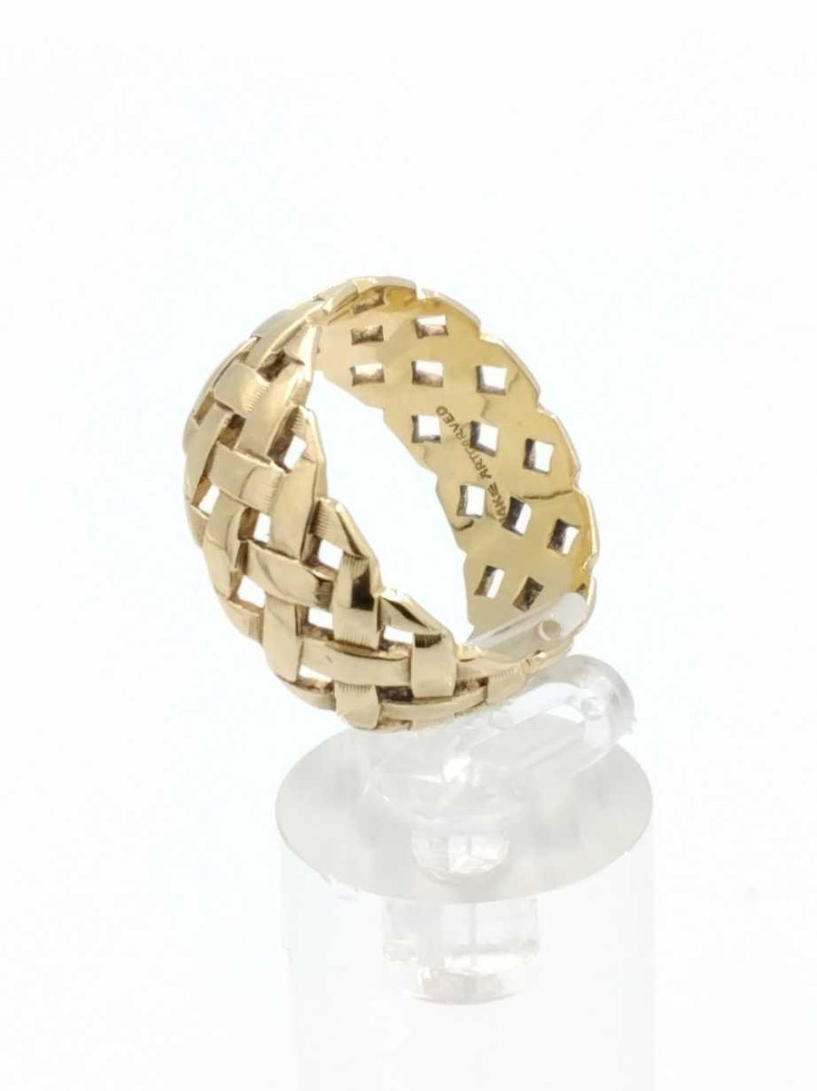 Women's Ring - Yellow Gold 14k (.585) 6.8 grams Size 10