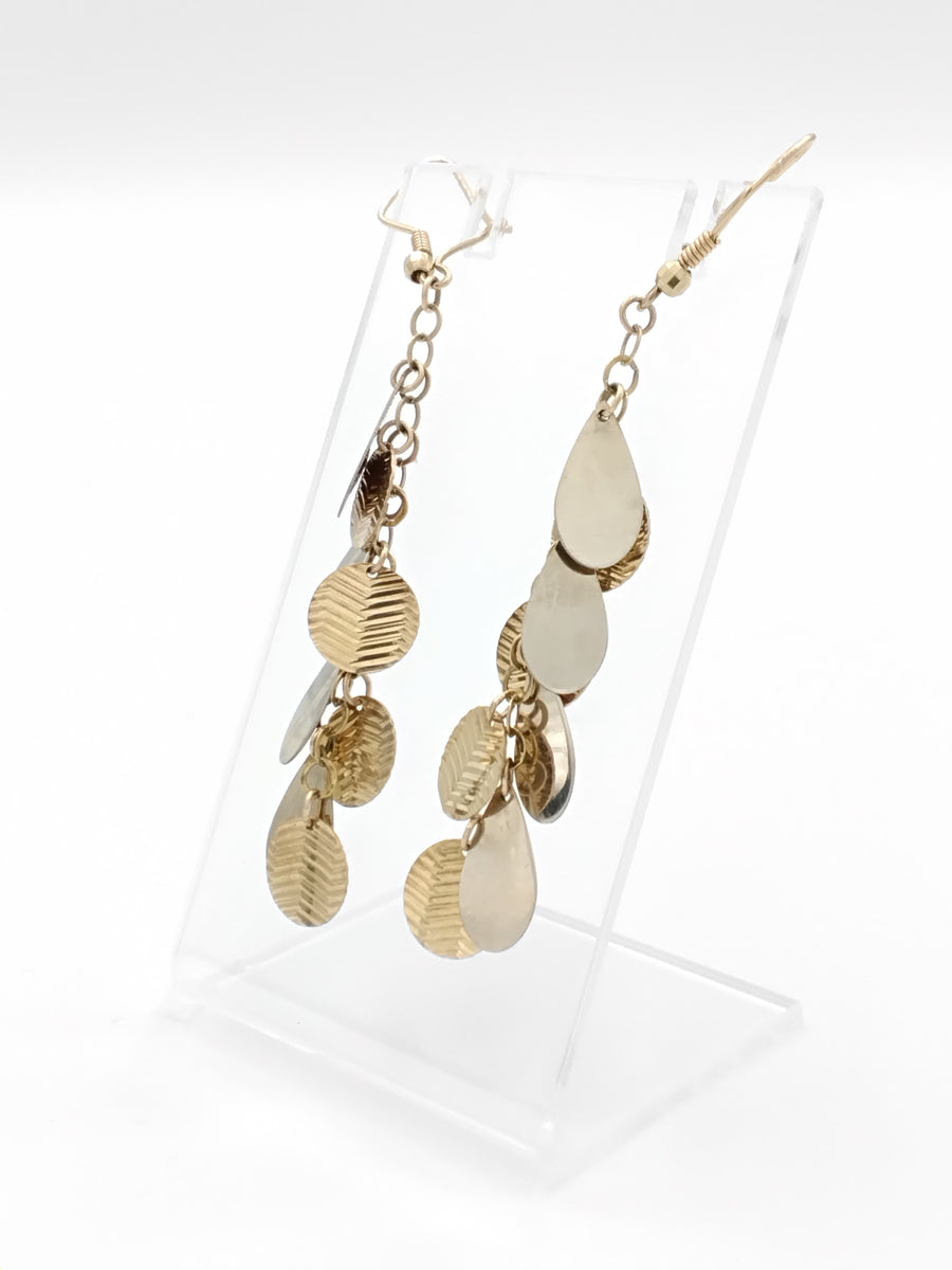 Earrings - Yellow Gold 10k (.417) 5.6 grams