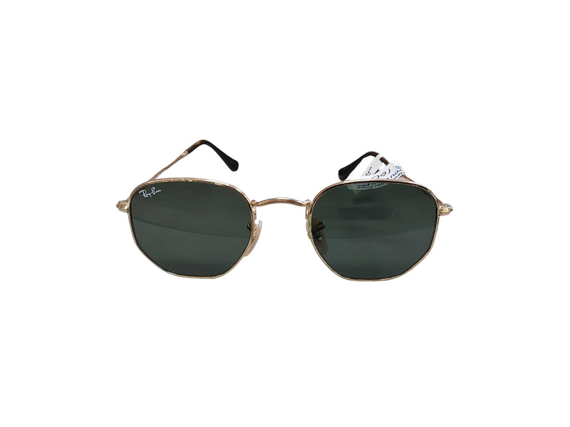 Ray-ban Rb3548-n 001 Gold Sunglasses