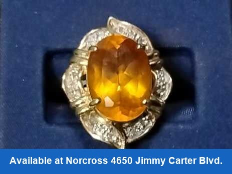 Women's Ring - Yellow Gold 14k (.585) 4.7 grams Size 5.5