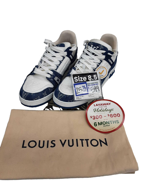 Louis Vuitton Lv Trainers Blue