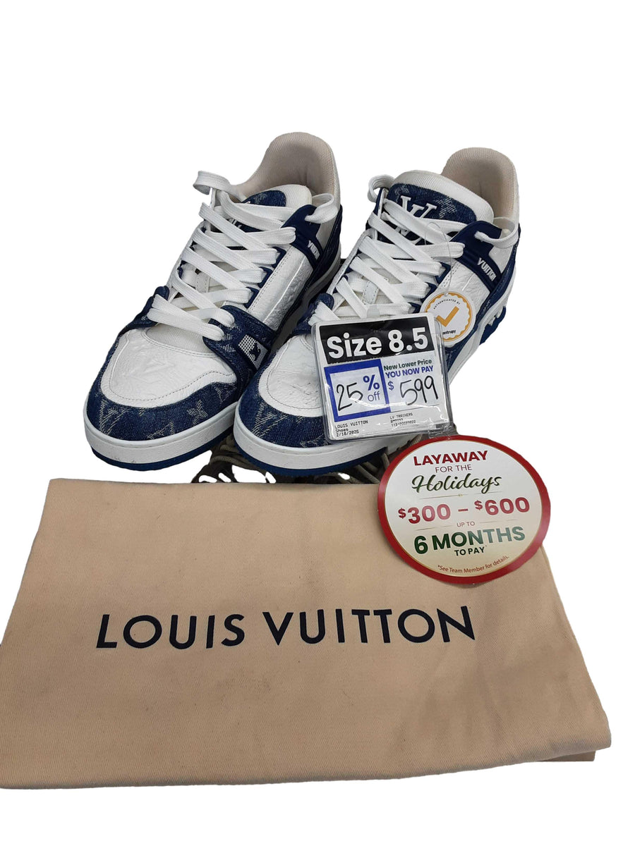 Louis Vuitton Lv Trainers Blue