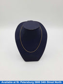 Chain - Yellow Gold 14k (.585) 4.3 grams 18 inch