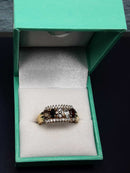 Women's Ring - Yellow Gold 14k (.585) 6.8 grams Size 8.5