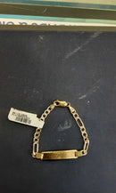 Figaro Bracelet - Yellow Gold 10k (.417) 3.5 grams 5 inch