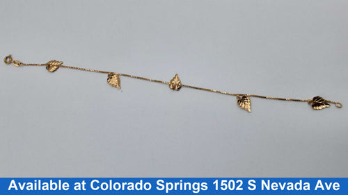 Bracelet - Yellow Gold 18k (.750) 3.9 grams 5 inch
