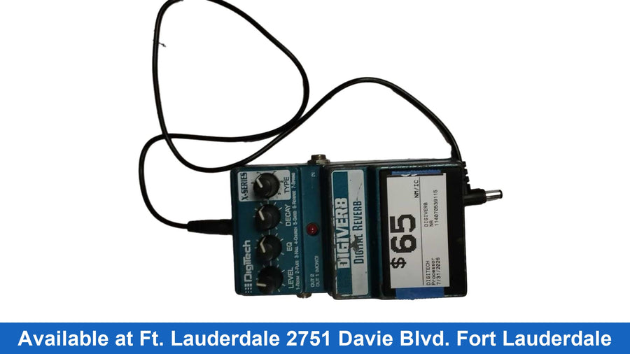 Digitech Digiverb Blue Audio Equipment