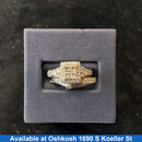 Ring - Engagement Set - White Gold 10k (.417) 5.6 grams Size 7