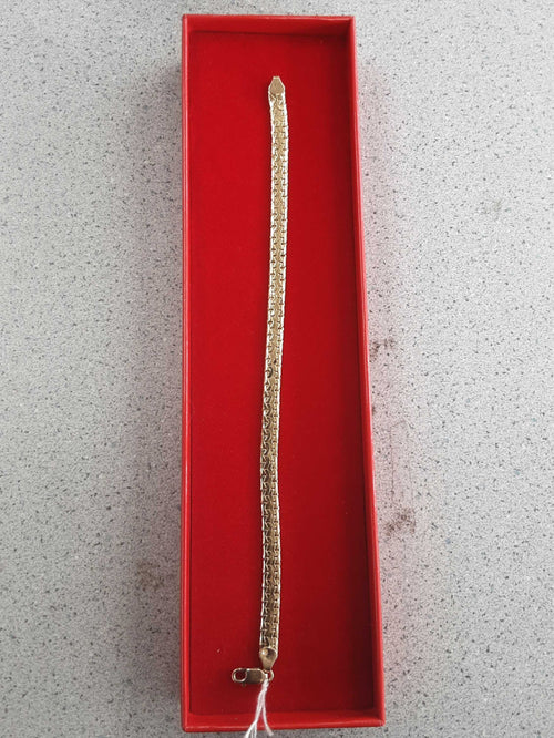 Bracelet - Yellow Gold 14k (.585) 4.1 grams 7 inch