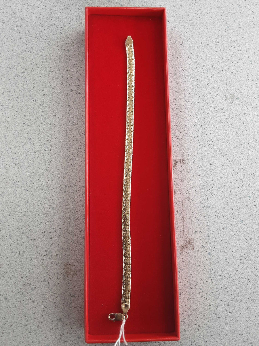 Bracelet - Yellow Gold 14k (.585) 4.1 grams 7 inch