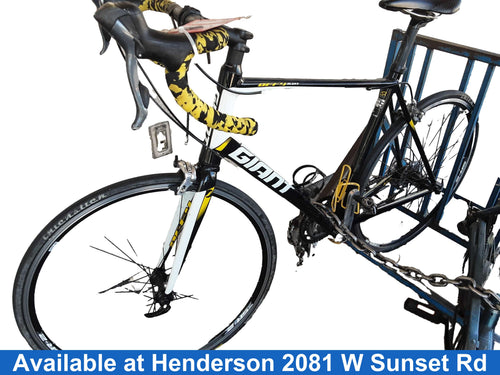 Giant Advanced 2 Yellow Road Bike