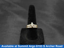Ring - Engagement Set - Yellow Gold 14k (.585) 4.6 grams Size 6