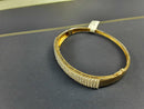 Bangle Bracelet - Yellow Gold 10k (.417) 16.9 grams 6 inch