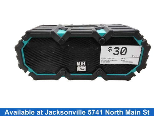 Altec Lansing Imw577 Black Portable Speaker