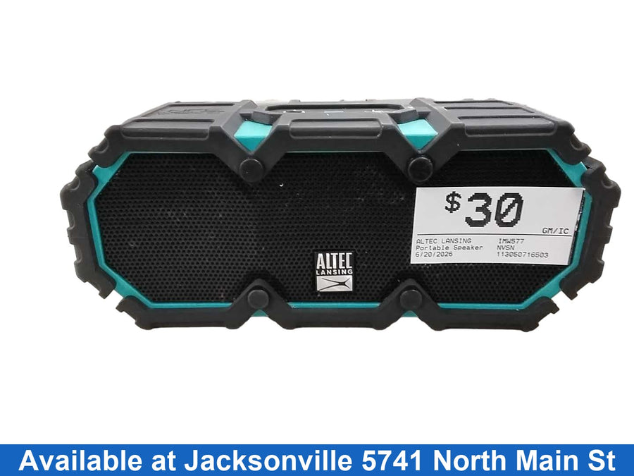 Altec Lansing Imw577 Black Portable Speaker
