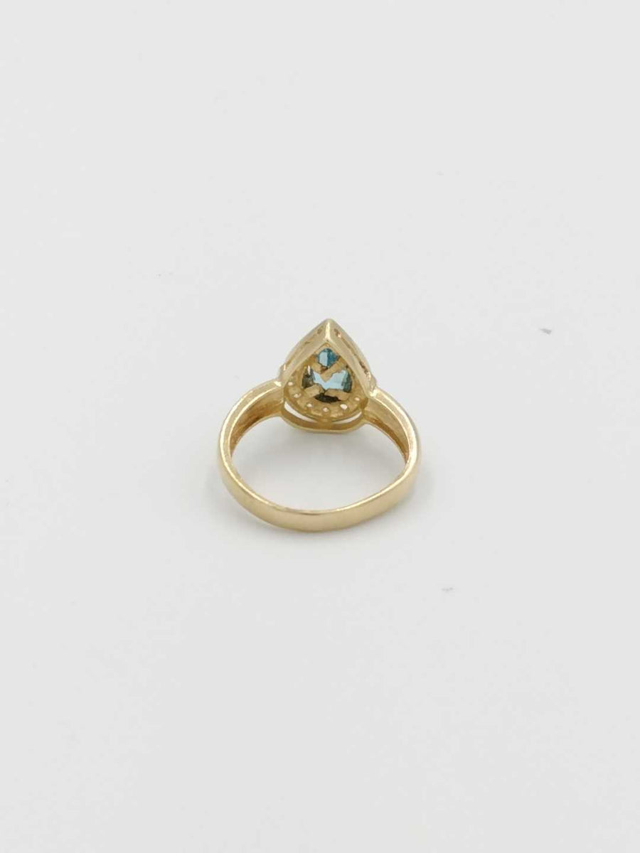 Women's Ring - Yellow Gold 14k (.585) 4.4 grams Size 8
