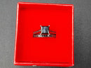 Ring - Engagement Set - White Gold 14k (.585) 6.1 grams Size 8.5