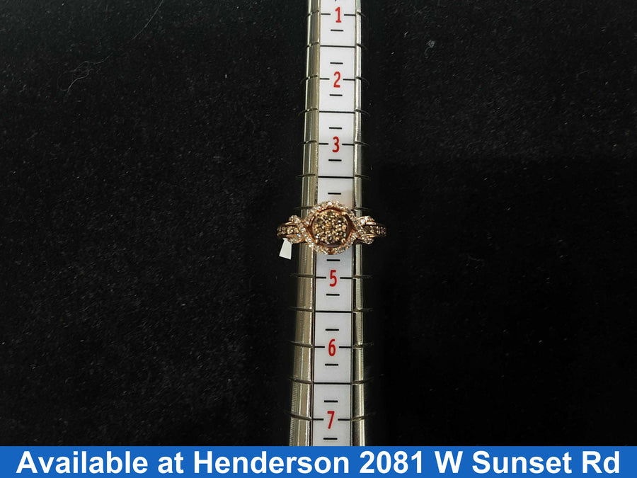 Women's Ring - Rose Gold 10k (.417) 4 grams Size 8